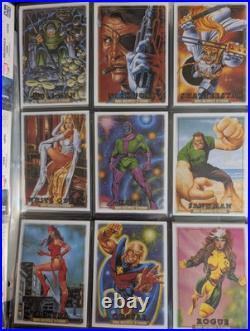 Marvel Masterpieces 92 Platinum-FULL Base Set ++ 45 parallels-CHECK description Marvel Masterpieces 92 Platinum-FULL Base Set ++ 45 parallels-CHECK description
