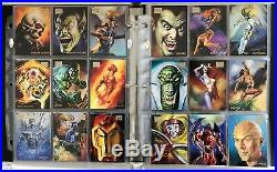 Marvel Masterpieces Fleer Skybox 1996 Complete 100 Card Base Set