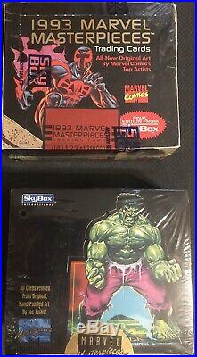 Marvel Masterpieces Sealed Box Series 1 and 2