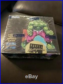Marvel Masterpieces Series I Factory Sealed Box 1992