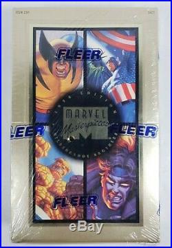 Marvel Masterpieces Trading Cards Sealed Gold Box Hildebrandt Brothers 1994