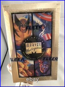 Marvel Masterpieces Trading Cards Sealed Gold Box Hildebrandt Brothers 1994 -NEW