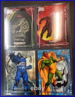 Marvel Masterpieces XL Card Lot Groot, Cable, Emma Frost, Madusa, Ka-Zar +More