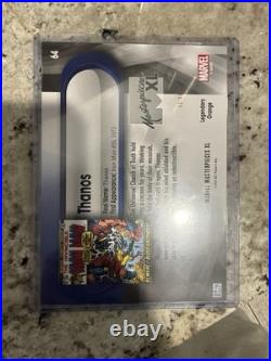 Marvel Masterpieces XL Non-Sport Card Lot 7 Cards Thanos Spider-Man