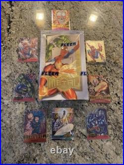 Marvel Metal Inaugural Edition Sealed Fleer Trading Card Box 1995 (RARE)