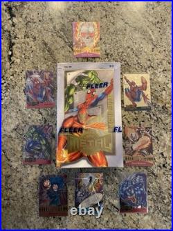 Marvel Metal Inaugural Edition Sealed Fleer Trading Card Box 1995 (RARE)
