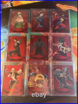 Marvel Metal Universe Avengers PMG Black Panther #108 64/100 All 9 In LoT