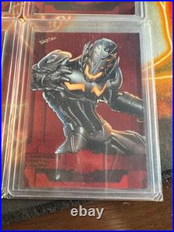Marvel Metal Universe Avengers PMG Black Panther #108 64/100 All 9 In LoT