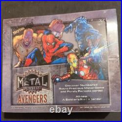 Marvel Metal Universe Avengers Trading Cards Hobby Box (upper Deck 2024)