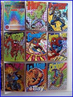 Marvel Pepsi Cards 1994 mexican collection edition complete 113 cards