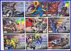 Marvel Platinum Platinum Duos Rainbow 25 Card Complete Set