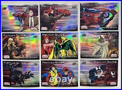 Marvel Platinum Platinum Duos Rainbow 25 Card Complete Set