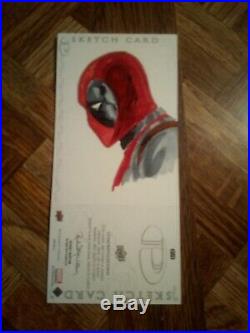 Marvel Premier 2012 1/1 Big Sketch Card Deadpool