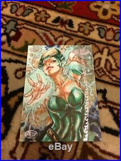 Marvel Premier 2012 Artists Proof Enchantress Sketch Card AP Adriana Melo