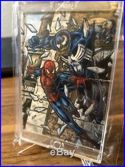 Marvel Premier 2012 Spider-Man Vs Venom Sketch Card AP Tony Perna