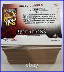 Marvel Renditions Spider-Man Complete Comic Covers Set 90 Cards