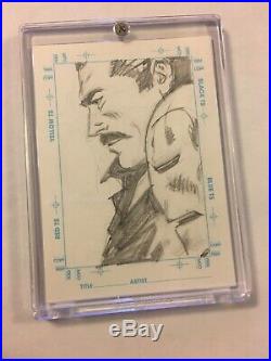 Marvel Silver Age 1998 Skybox Sketchagraph Card George Tuska SKETCH IRON MAN