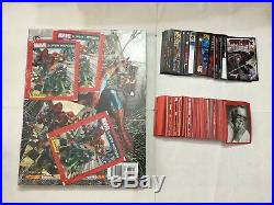 Marvel Super Heroes Album Cartonato + Set Completo + Card + Bustine Panini