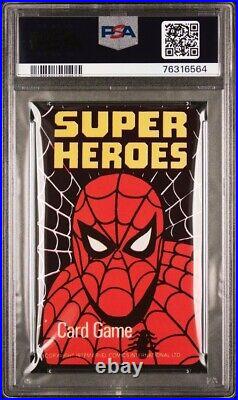 Marvel Superheroes Daredevil 1977 Top Trumps Card Game Psa 10 Gem Mint Pop Of 1