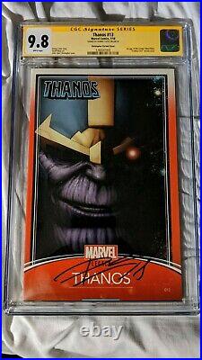 Marvel Thanos #13 Donny Cates Signed Trading Card Variant CGC 9.8