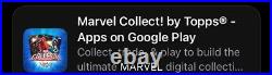 Marvel Topps Collect Heroines Epic Complete Set