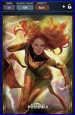 Marvel Topps Collect Heroines Epic Complete Set