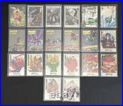 Marvel Trading Card Lot