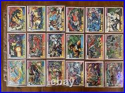 Marvel Trading Card SET 1991 FULL SET 162 DARKHAWK ROOKIE CARD IMPEL NM/M
