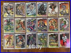 Marvel Trading Card SET 1991 FULL SET 162 DARKHAWK ROOKIE CARD IMPEL NM/M
