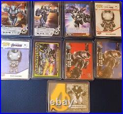 Marvel Trading Card War Machine lot Flair Platinum Metal incl /25 /75 /150 /199