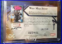 Marvel Trading Card War Machine lot Flair Platinum Metal incl /25 /75 /150 /199