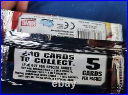 Marvel Trading Cards 2012 Vintage Sealed Packs Topps Hero Attax X 100 packs lot