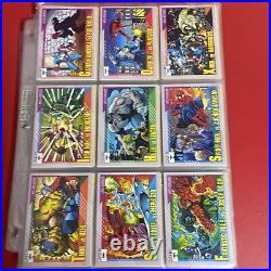 Marvel Trading Cards Vintage lot from the 90s. 227pcs