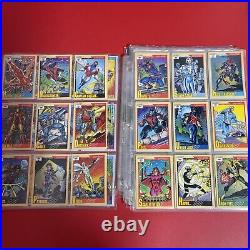 Marvel Trading Cards Vintage lot from the 90s. 227pcs