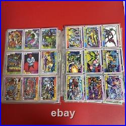 Marvel Trading Cards Vintage lot from the 90s. 227pcs