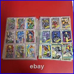 Marvel Trading Cards Vintage lot from the 90s. 227pcs