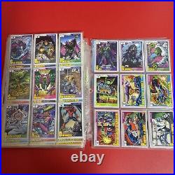 Marvel Trading Cards Vintage lot from the 90s. 227pcs