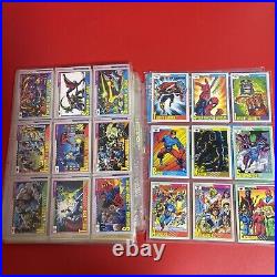 Marvel Trading Cards Vintage lot from the 90s. 227pcs