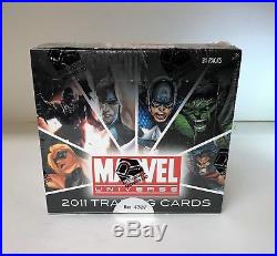 Marvel Universe 2011 Sealed CASE of 12 Trading Card Hobby Boxes Rittenhouse