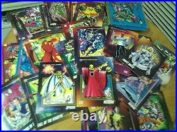 Marvel Universe Collectible Trading Cards (1990s) X-Men Avengers Dr. Strange