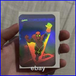 Marvel Universe Cosmic Spider-Man Hologram Miscut #MH1 1990 Impel