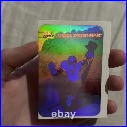 Marvel Universe Cosmic Spider-Man Hologram Miscut #MH1 1990 Impel