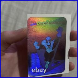 Marvel Universe Cosmic Spider-Man Hologram Miscut #MH1 1990 Impel