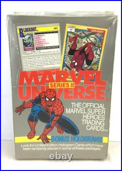 Marvel Universe II 2 Impel 1991 Comic Book Cards Marvel Universe SEALED BOX
