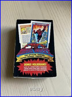 Marvel Universe Series 1 (1990) Trading Cards Booster Box (36 packs) Brand New