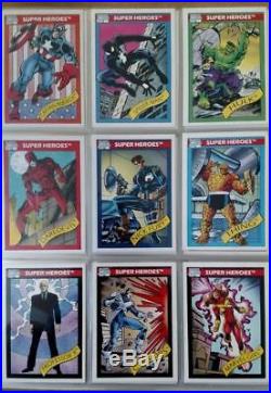 Marvel Universe Series 1,2,3,4 Complete Sets 1990, 1991, 1992, 1993 Wow