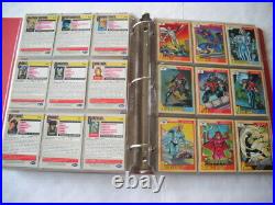 Marvel Universe Series 1 & 2 Trading Cards Complete Sets with 5-Hologram each