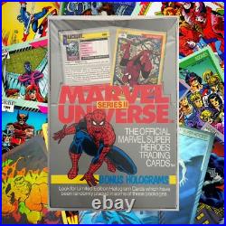 Marvel Universe Series 2 Factory sealed trading cards box Impel 1991 holograms
