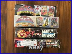 Marvel Universe Series I II III IV 1 2 3 4 Impel SkyBox 4 Complete Boxes Sealed