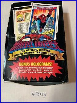 Marvel Universe TRADING CARDS, Impel Marketing, 1990, Series I Box 36 Packs